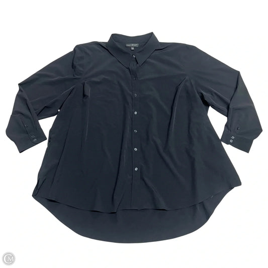 Top Long Sleeve By Lane Bryant In Black, Size: 26