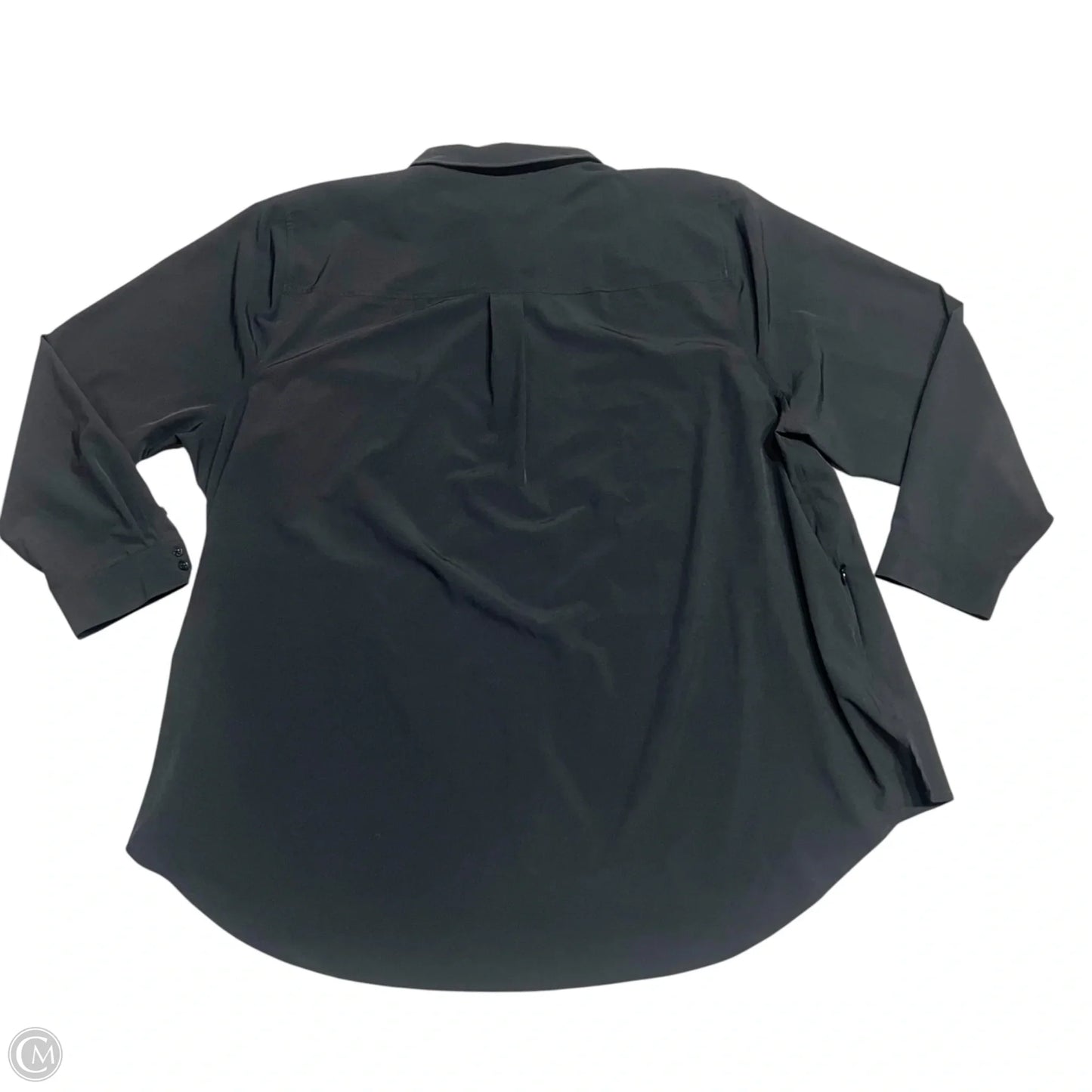 Top Long Sleeve By Lane Bryant In Black, Size: 26