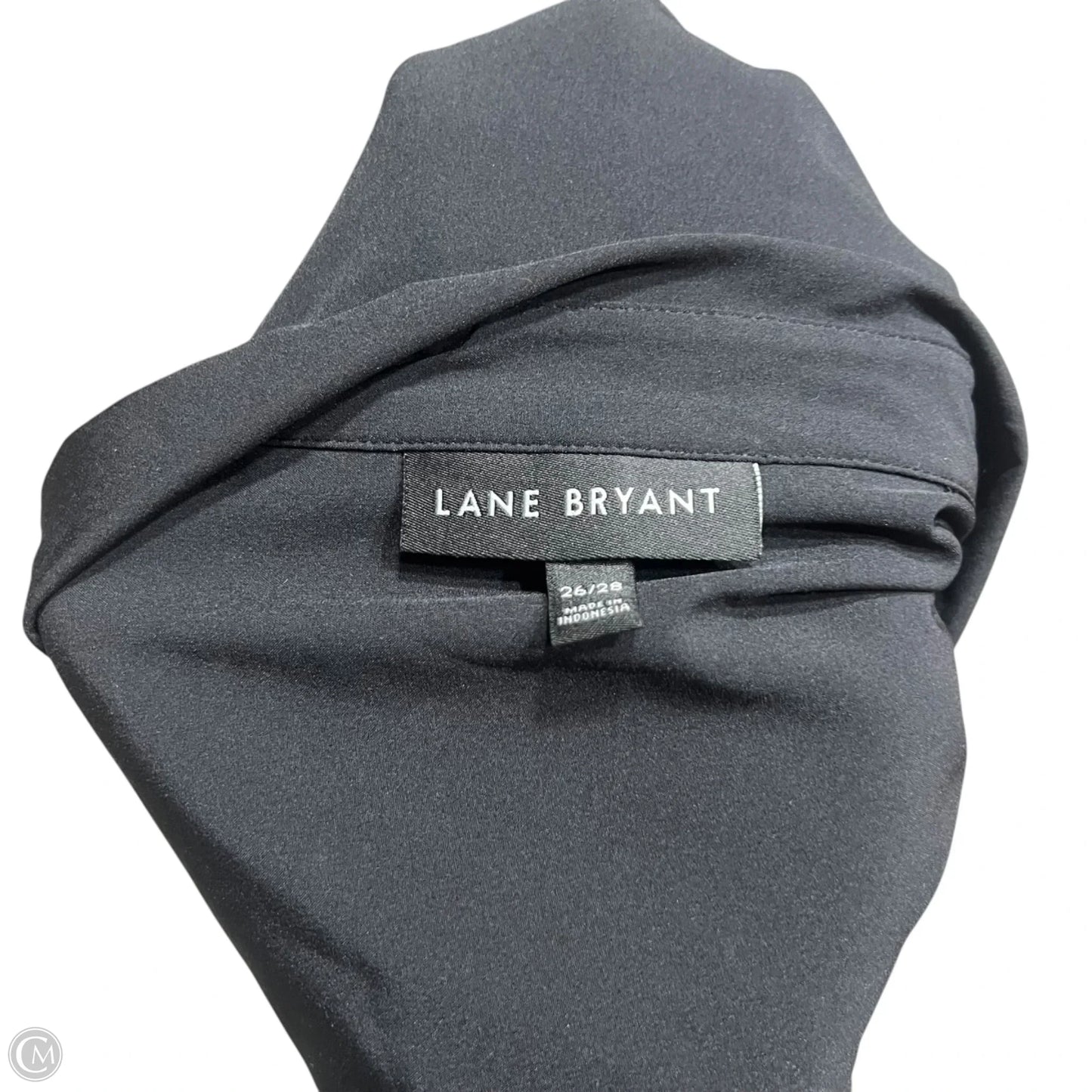 Top Long Sleeve By Lane Bryant In Black, Size: 26