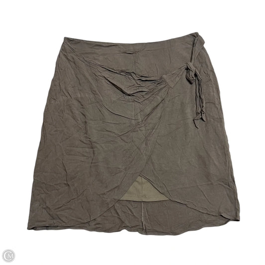 Skirt Maxi By Torrid In Taupe, Size: 3x