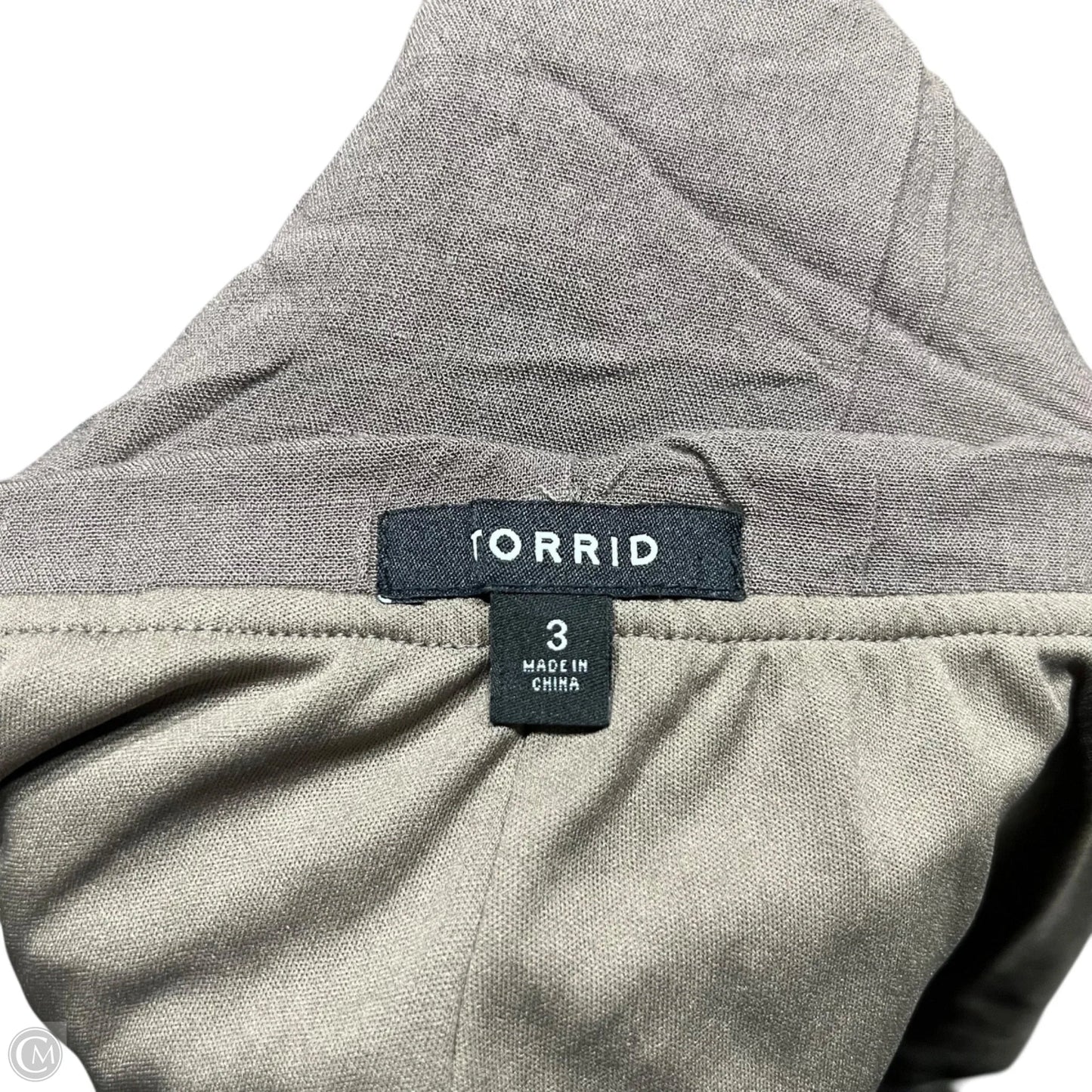 Skirt Maxi By Torrid In Taupe, Size: 3x