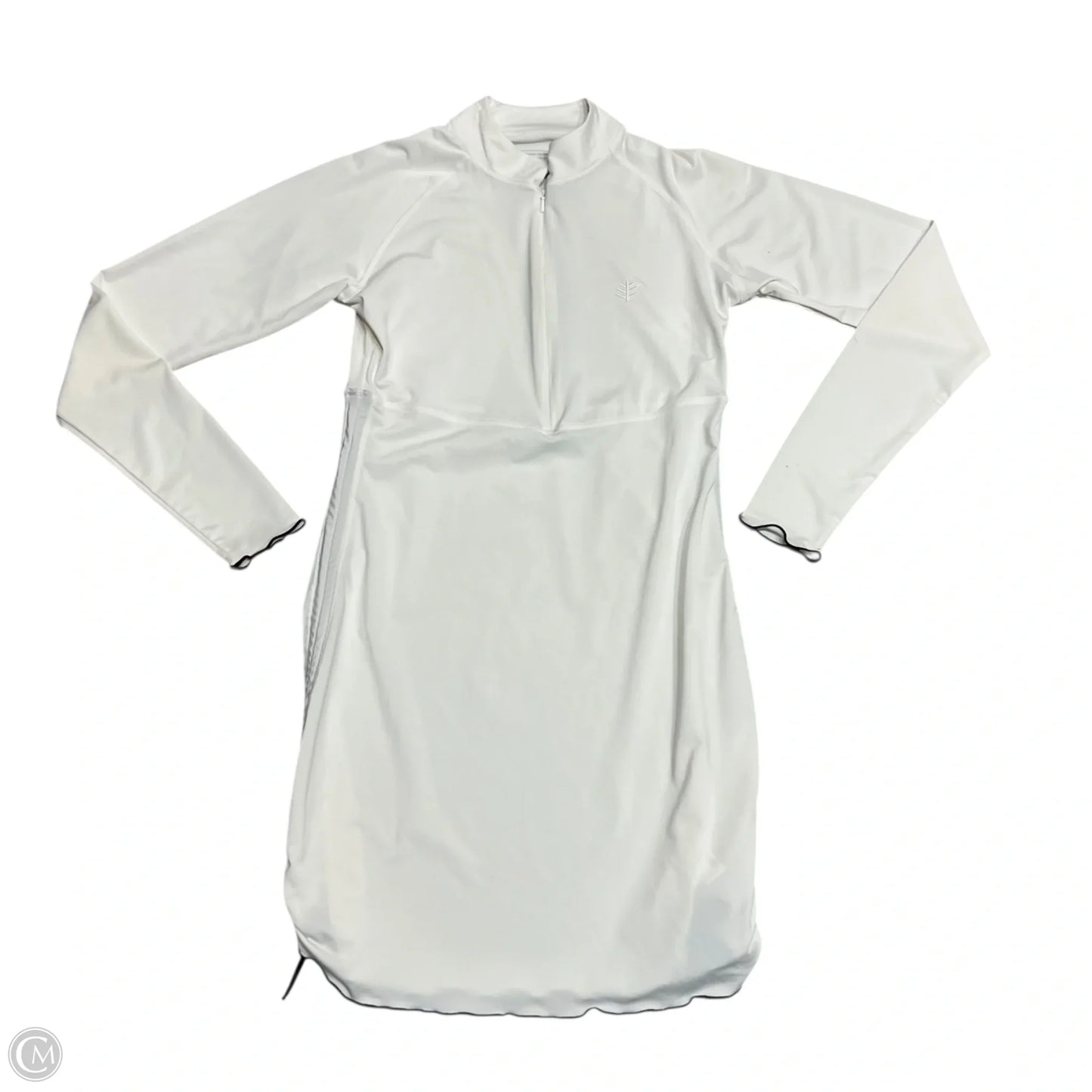 Athletic Dress By Coolibar In Black & White, Size: Xs