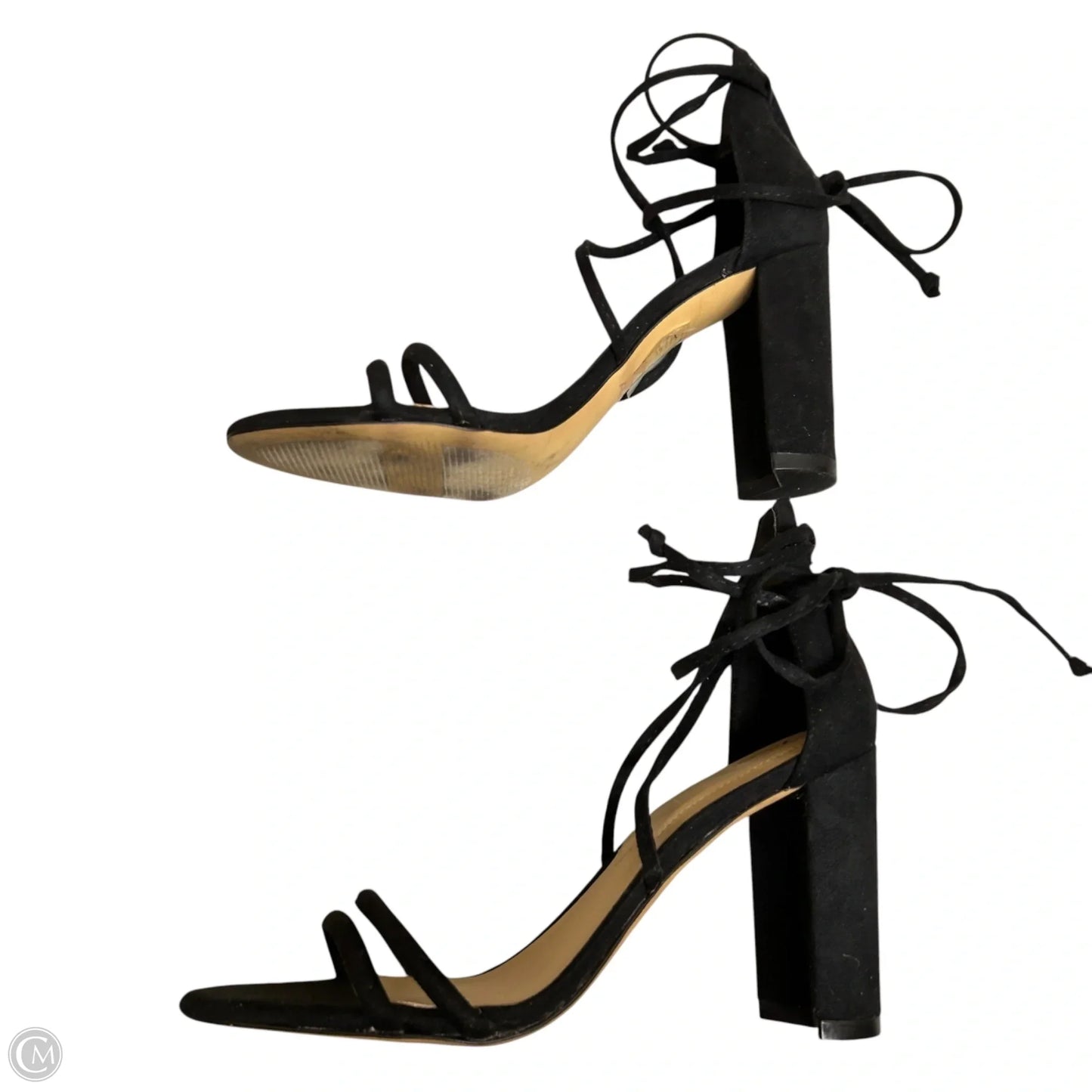 Shoes Heels Block By Aldo In Black, Size: 8