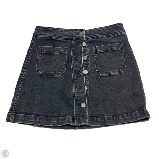 Skirt Midi By Madewell In Grey, Size: 4