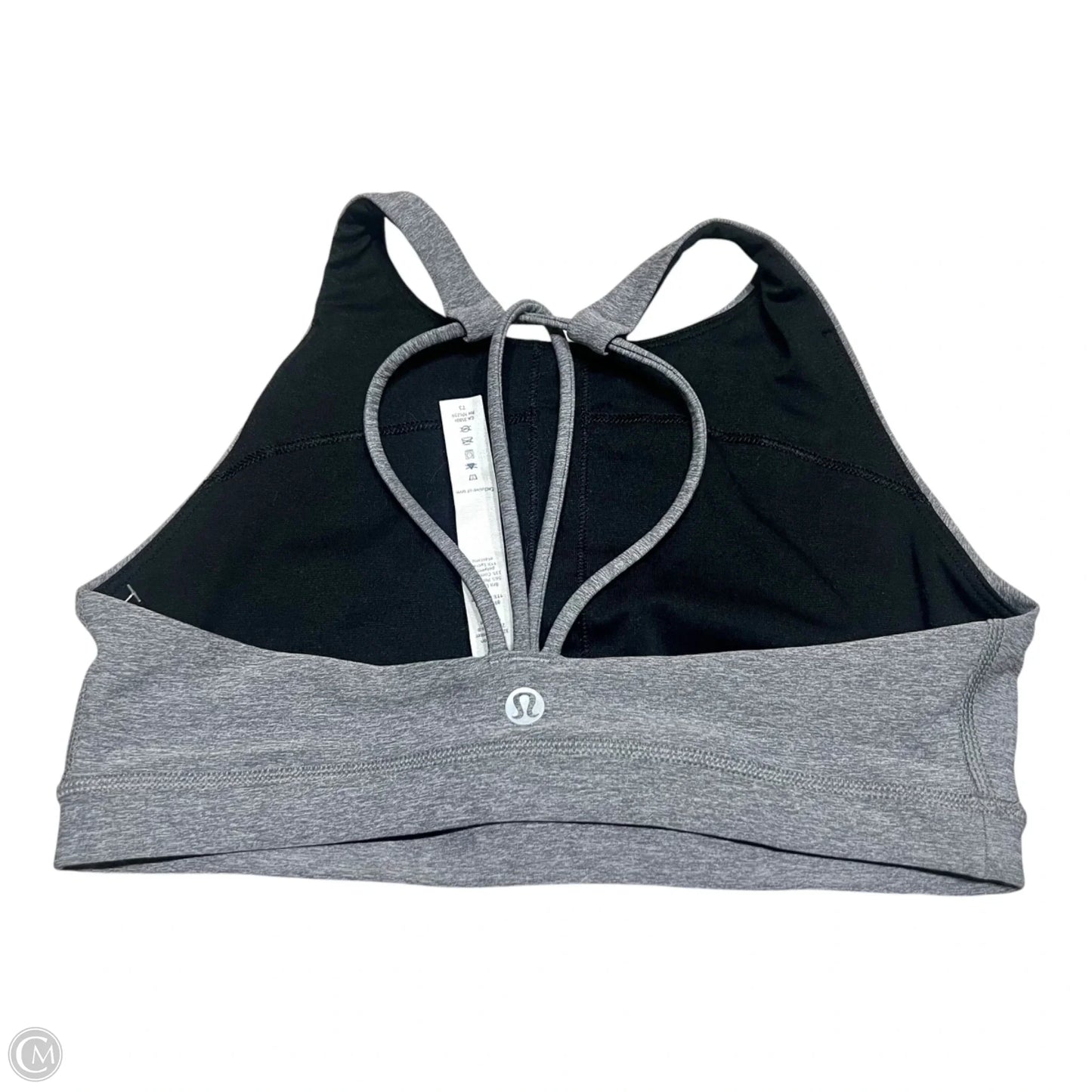 Athletic Bra By Lululemon In Grey, Size: 4