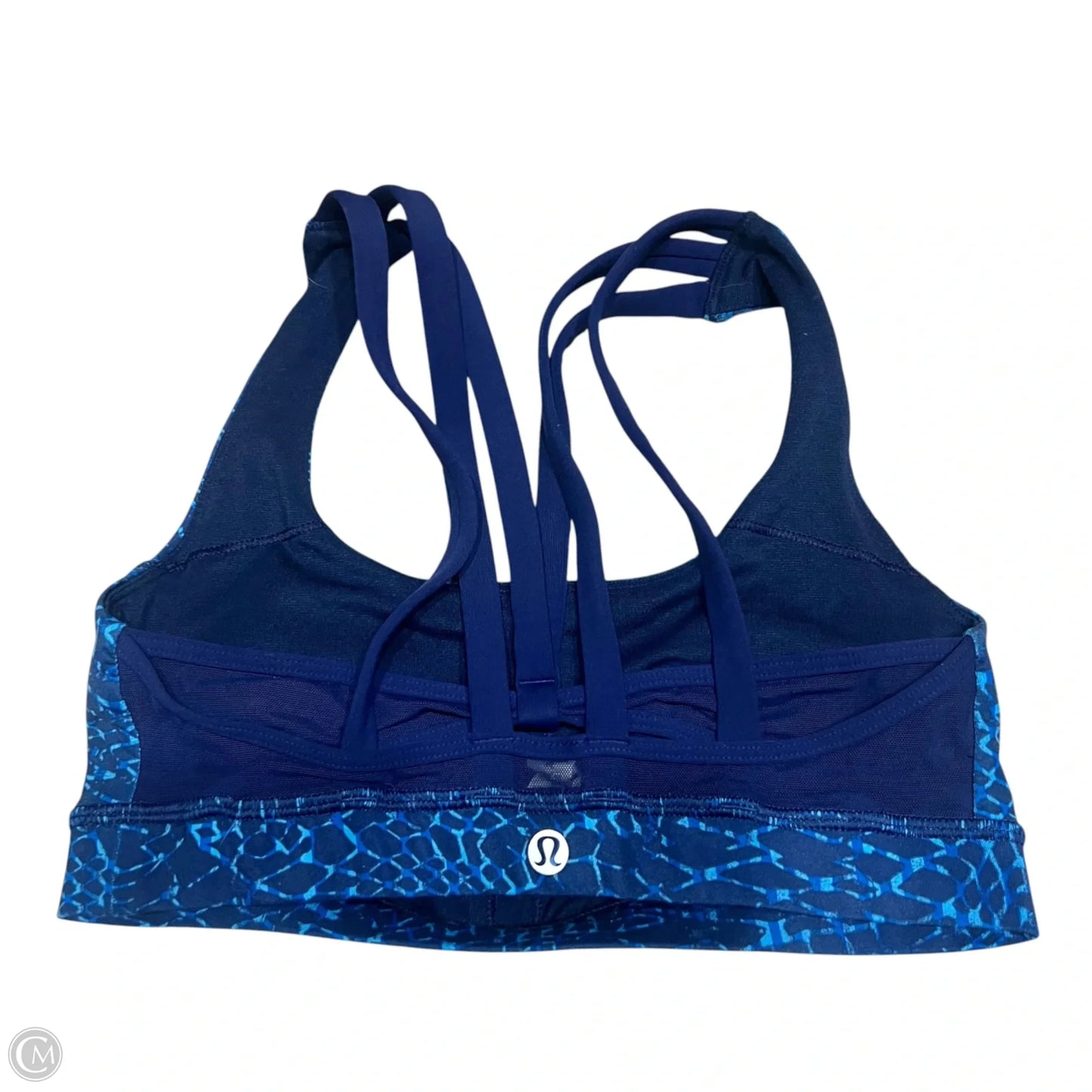 Athletic Bra By Lululemon In Blue, Size: 4
