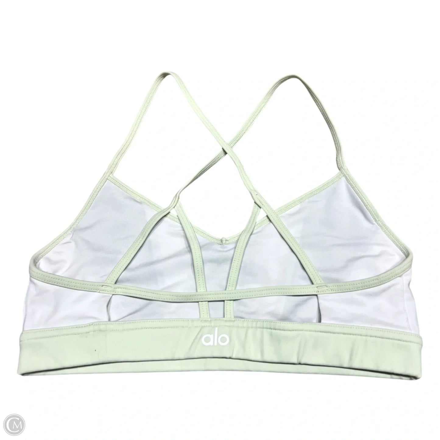 Athletic Bra By Alo In Blue & White, Size: S
