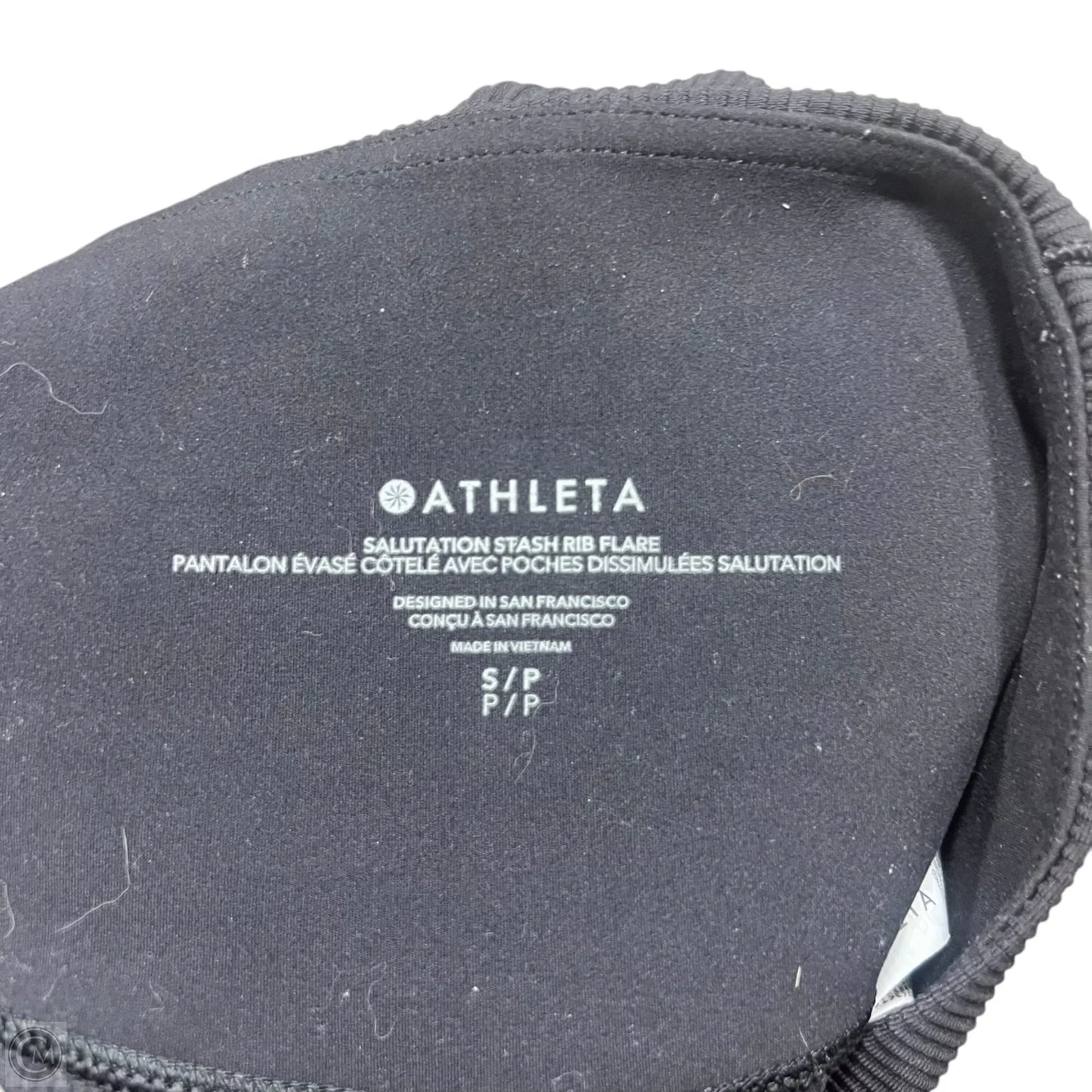 Athletic Leggings By Athleta In Black, Size: S