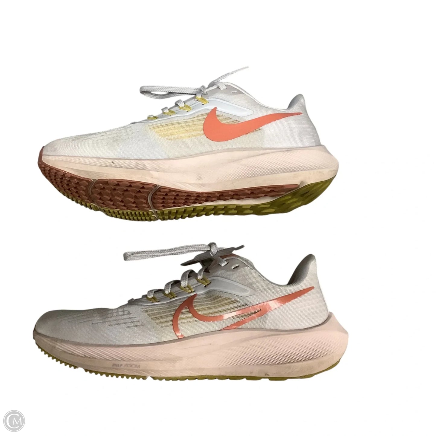Shoes Athletic By Nike In Orange & White, Size: 8