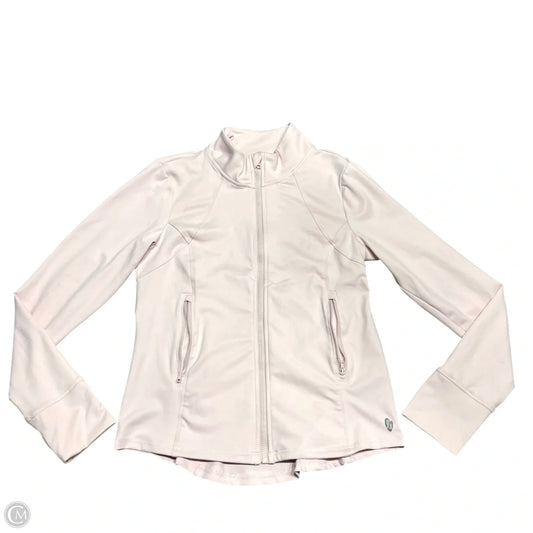 Athletic Jacket By Ellie In Pink, Size: Xl