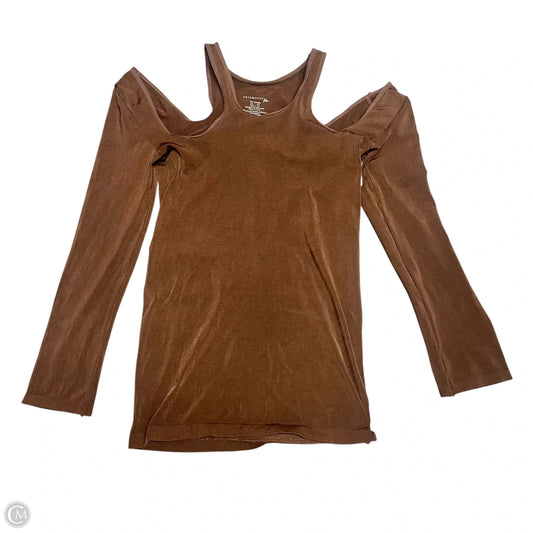 Top Short Sleeve By Free People In Brown, Size: Xs