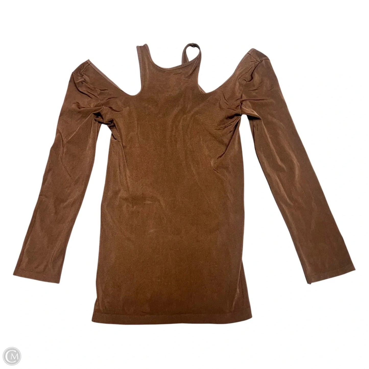 Top Short Sleeve By Free People In Brown, Size: Xs