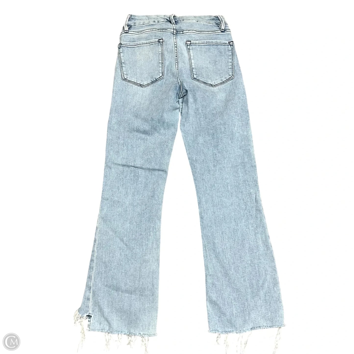 Jeans Boot Cut By Frame In Blue Denim, Size: 2