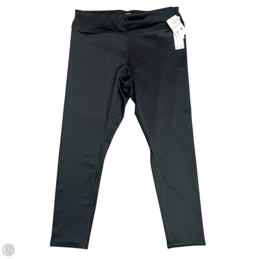 Athletic Leggings By Copper Fit In Black, Size: 2x