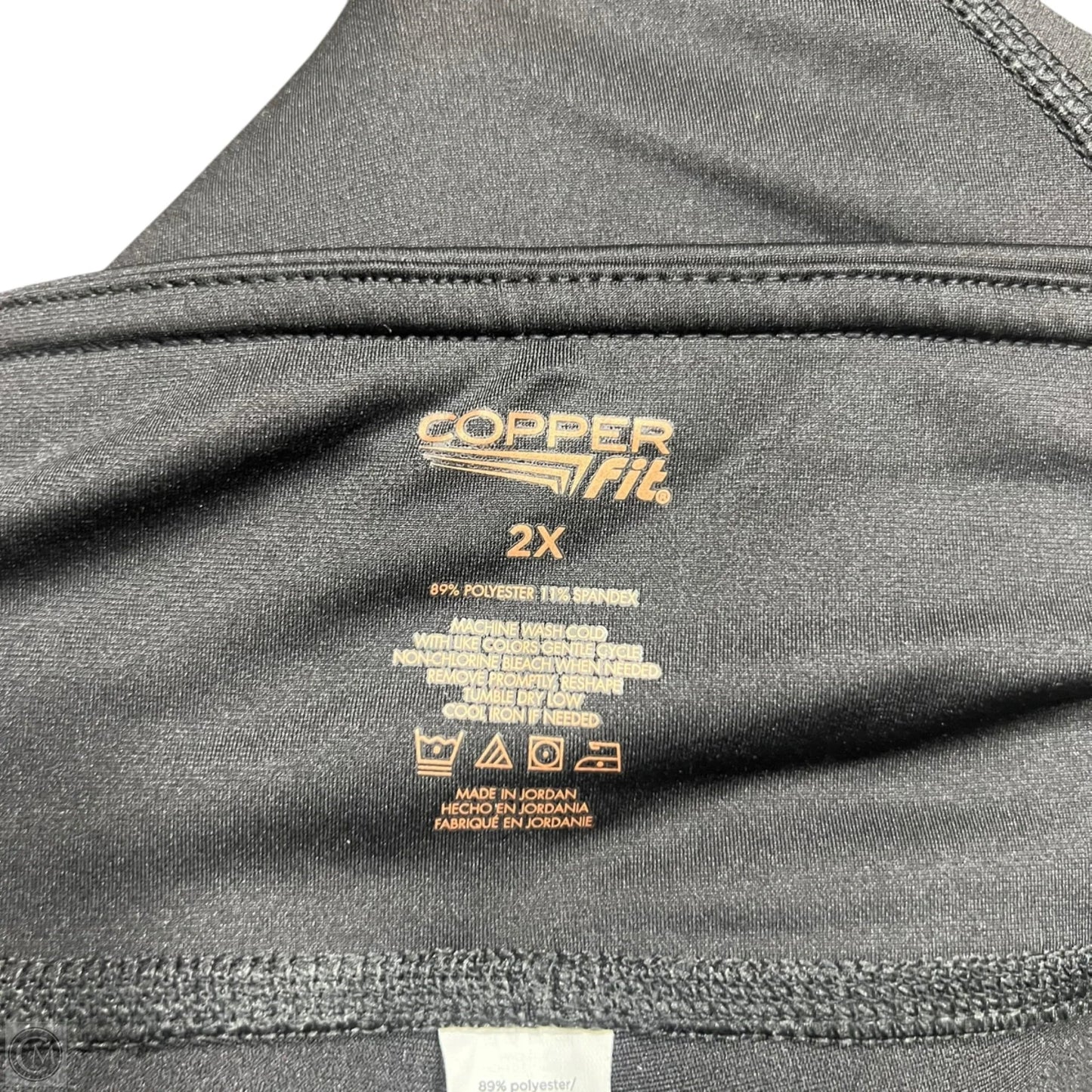 Athletic Leggings By Copper Fit In Black, Size: 2x