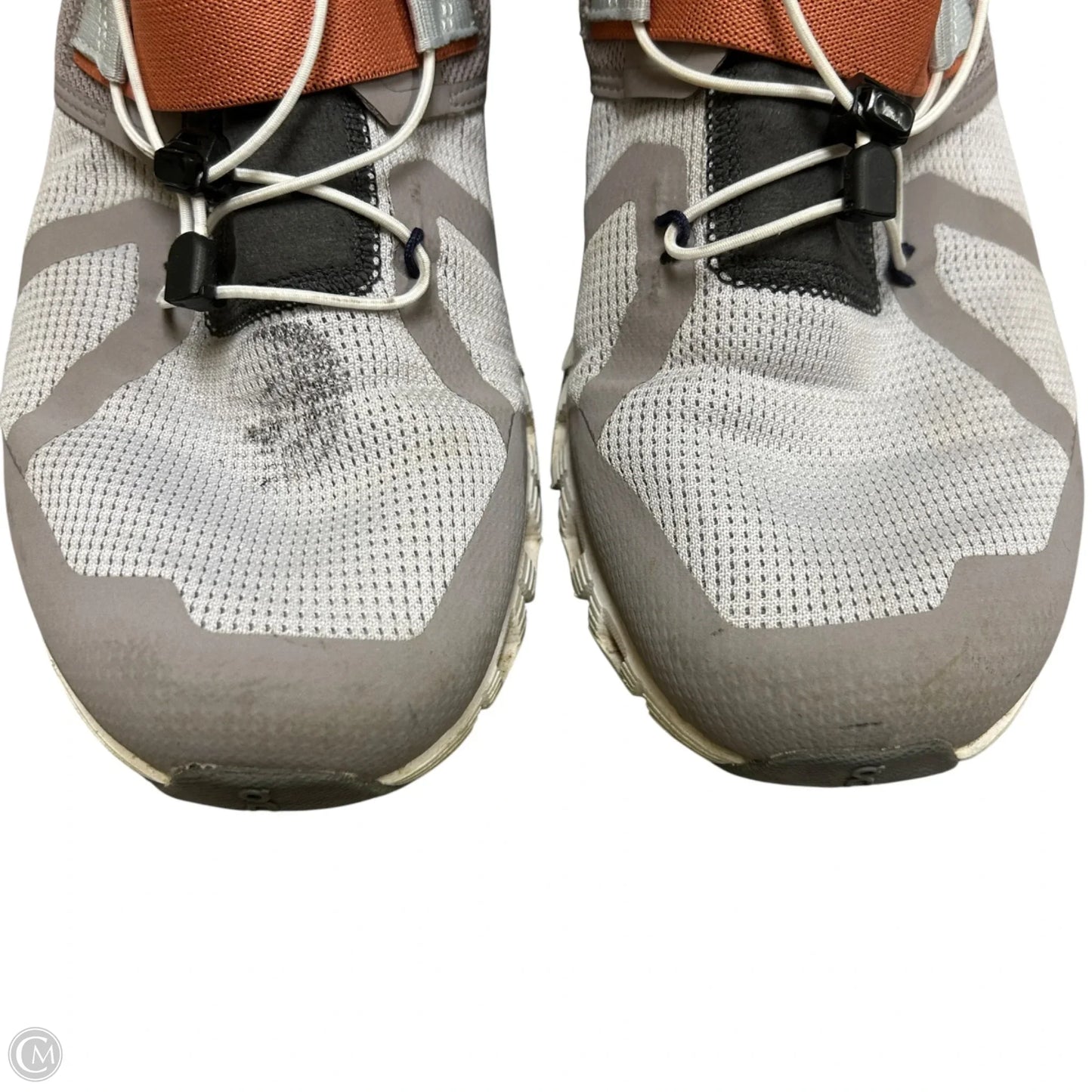 Shoes Athletic By On Cloud In Orange & Silver, Size: 11