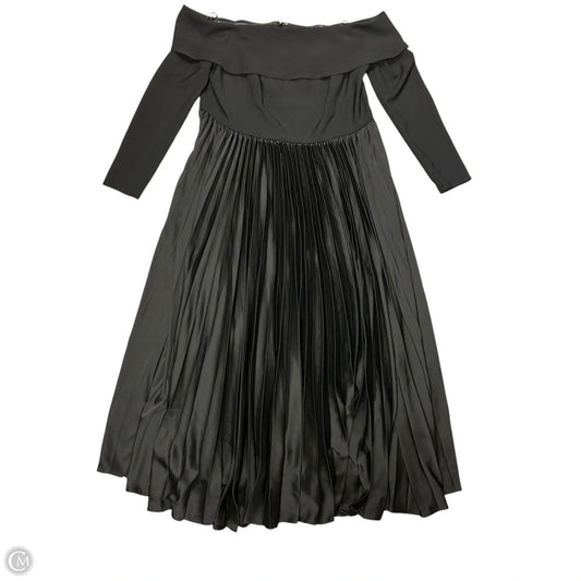Dress Casual Maxi By Anthropologie In Black, Size: 16