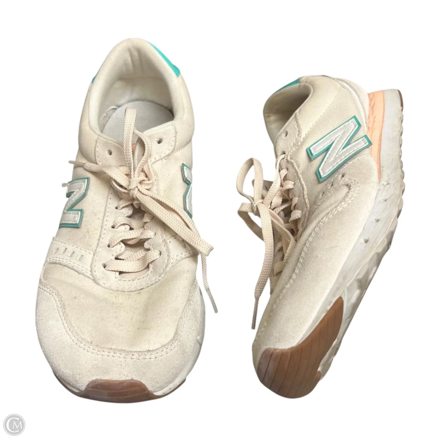 Shoes Sneakers By New Balance In Cream, Size: 11