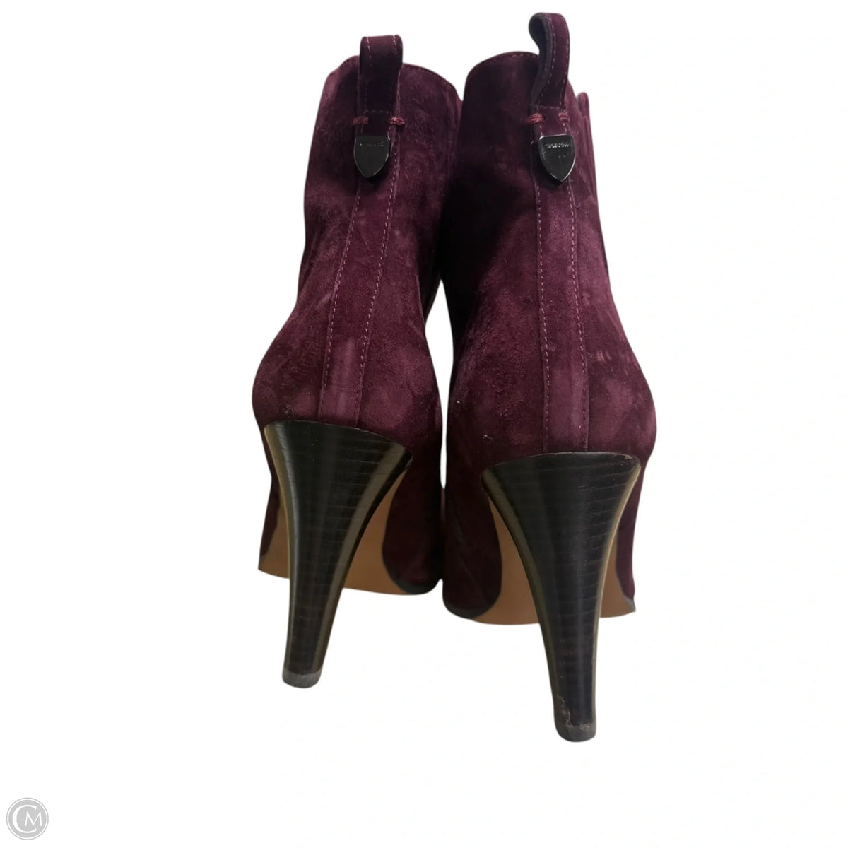 Shoes Designer By Coach In Maroon, Size: 9