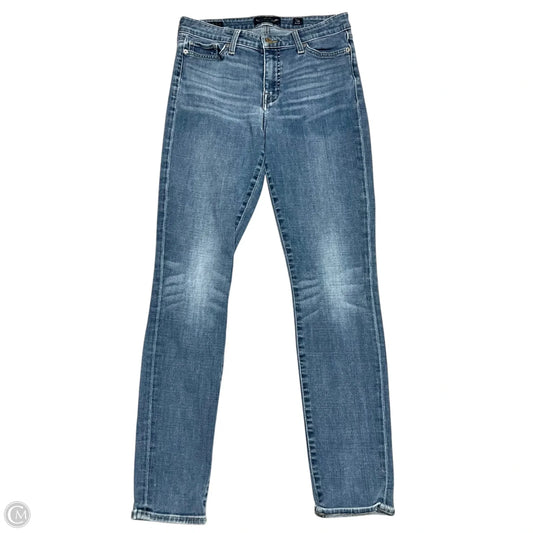 Jeans Straight By Lucky Brand In Blue Denim, Size: 6