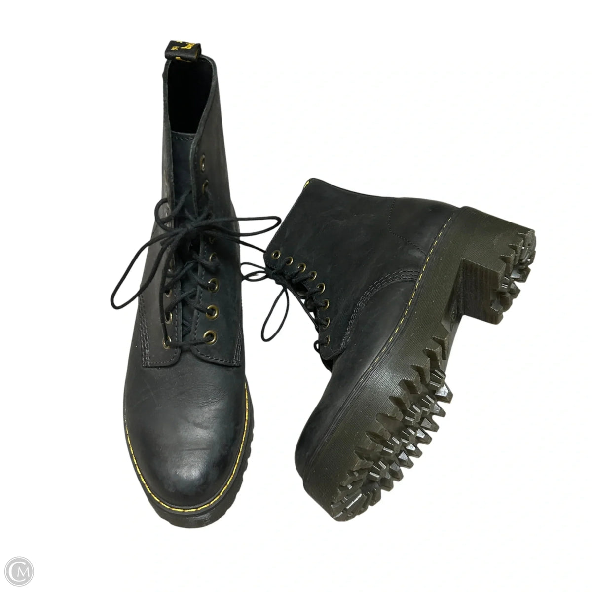 Boots Combat By Dr Martens In Black, Size: 8