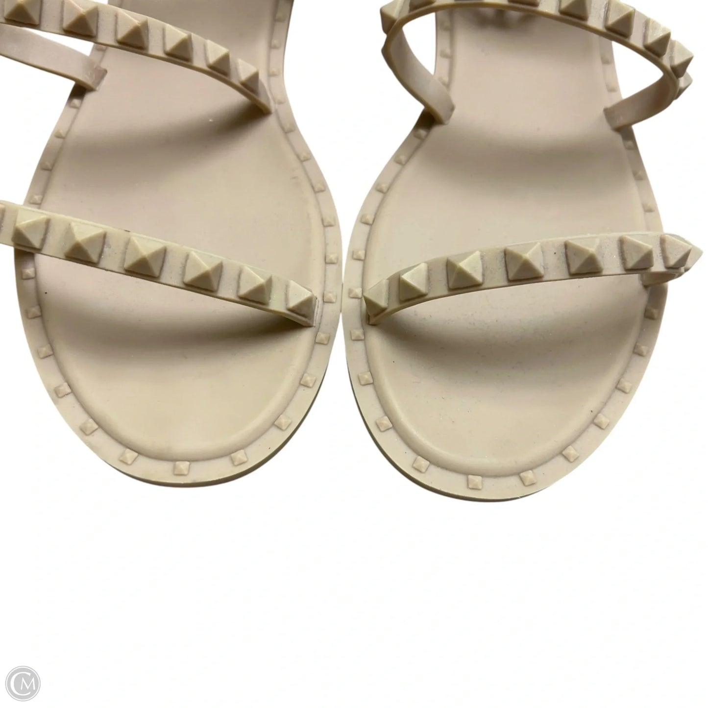 Sandals Flats By Olivia Miller In Beige, Size: 9