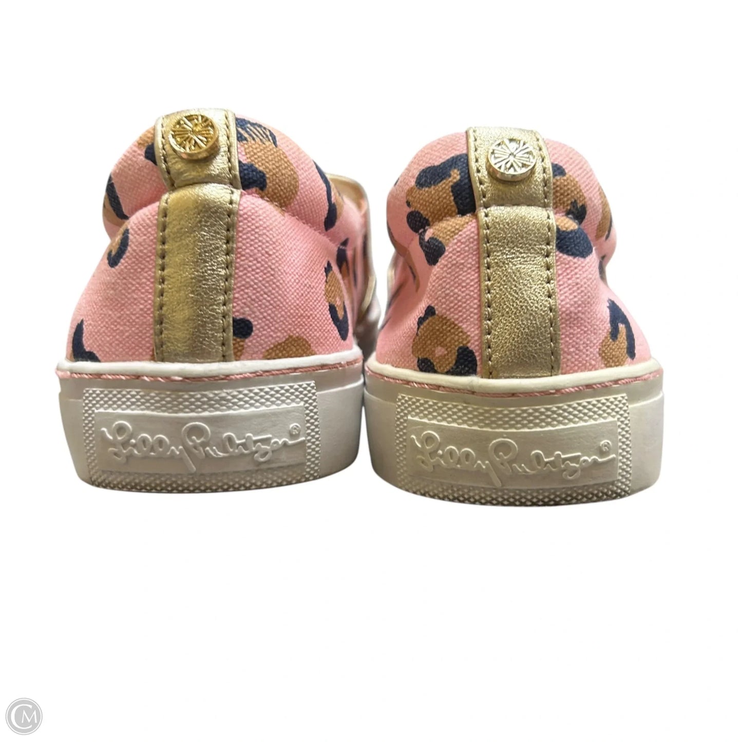 Shoes Designer By Lilly Pulitzer In Blue & Pink, Size: 9.5