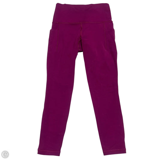 Athletic Leggings By Athleta In Pink, Size: Xsp