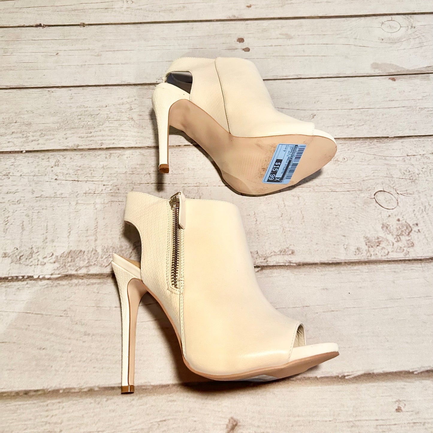 Sandals Heels Stiletto By Shoedazzle  Size: 7