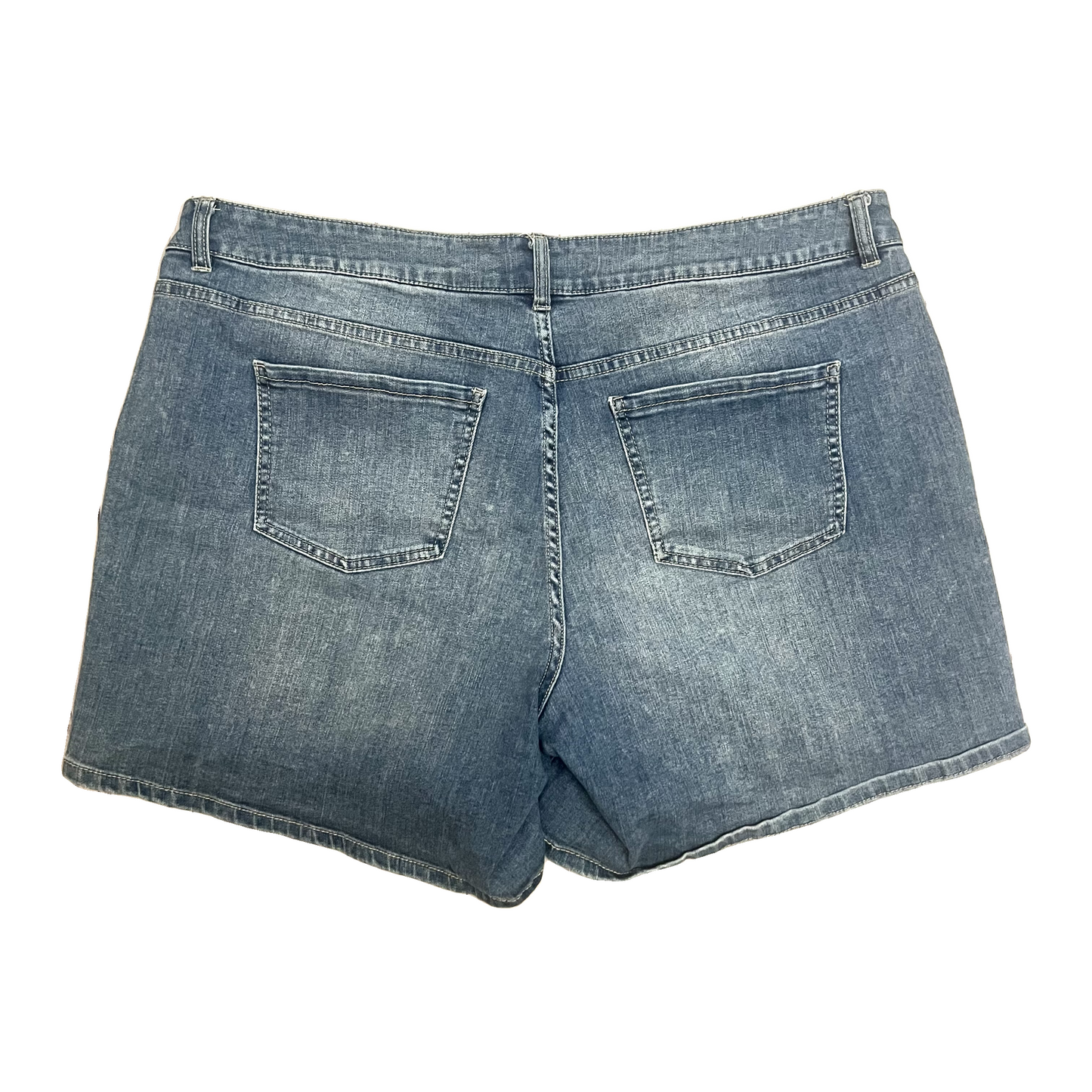 Shorts By Lane Bryant In Blue Denim, Size: 22