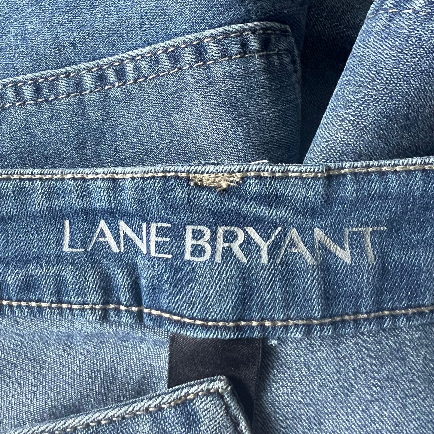 Shorts By Lane Bryant In Blue Denim, Size: 22