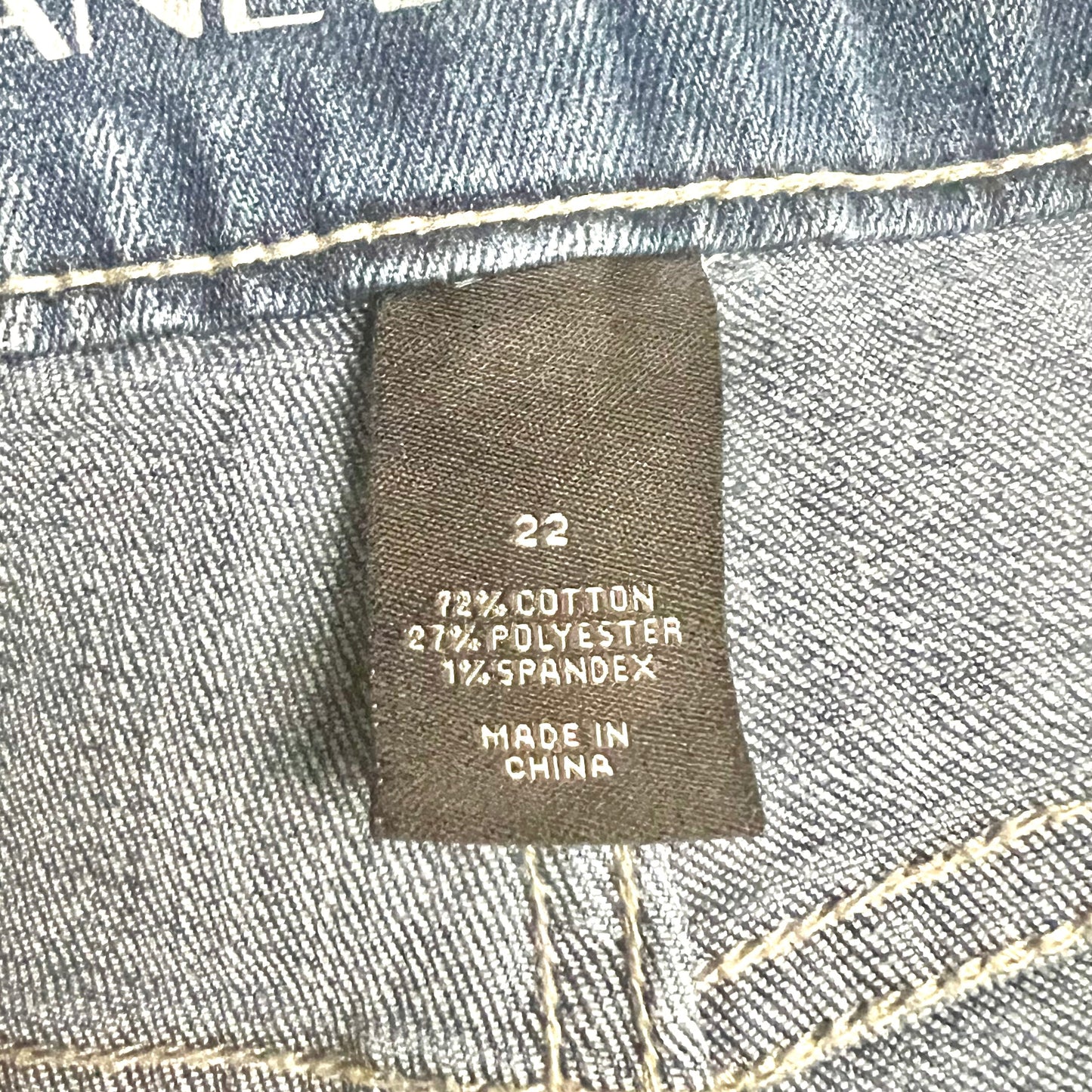 Shorts By Lane Bryant In Blue Denim, Size: 22