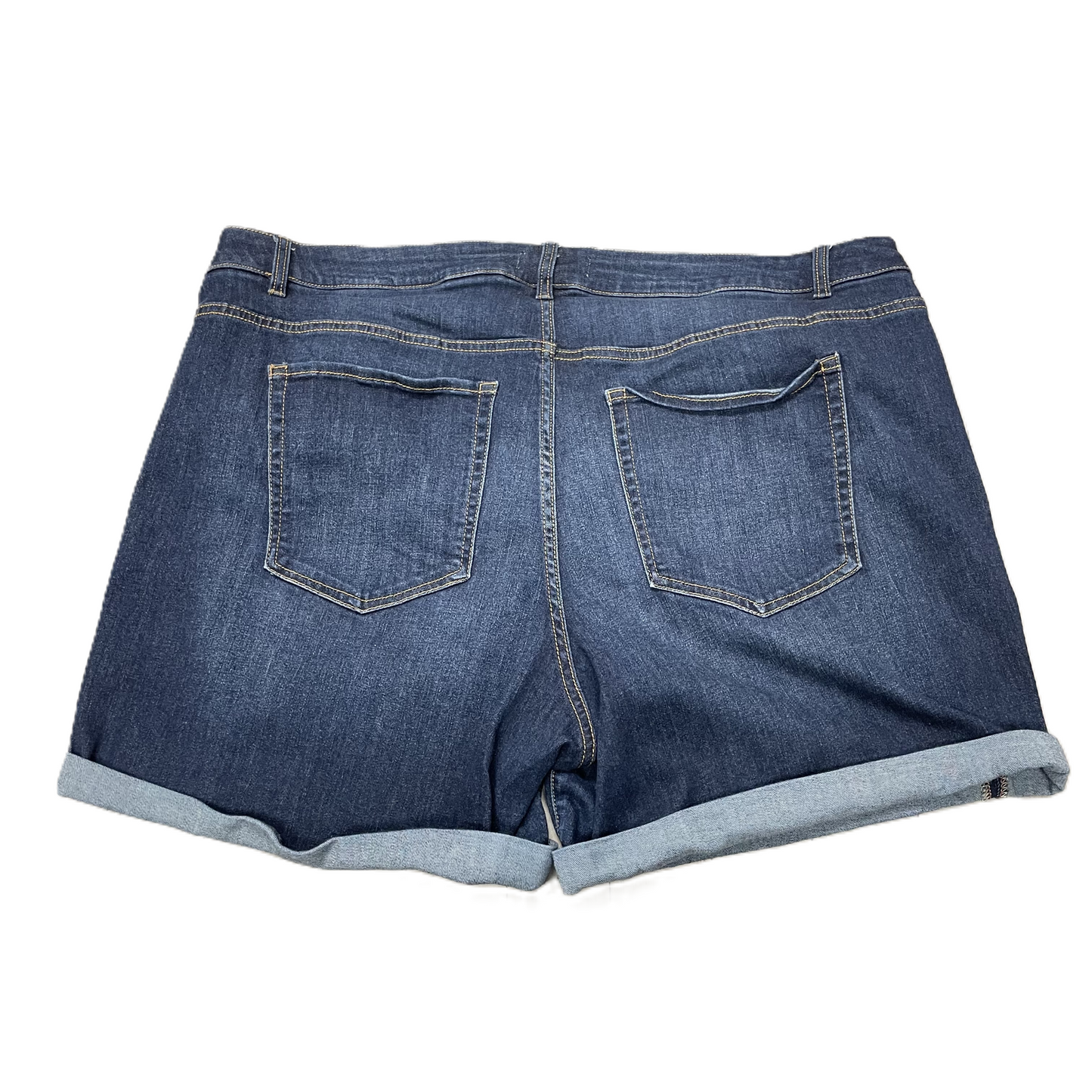 Blue Denim Shorts By Lane Bryant, Size: 22