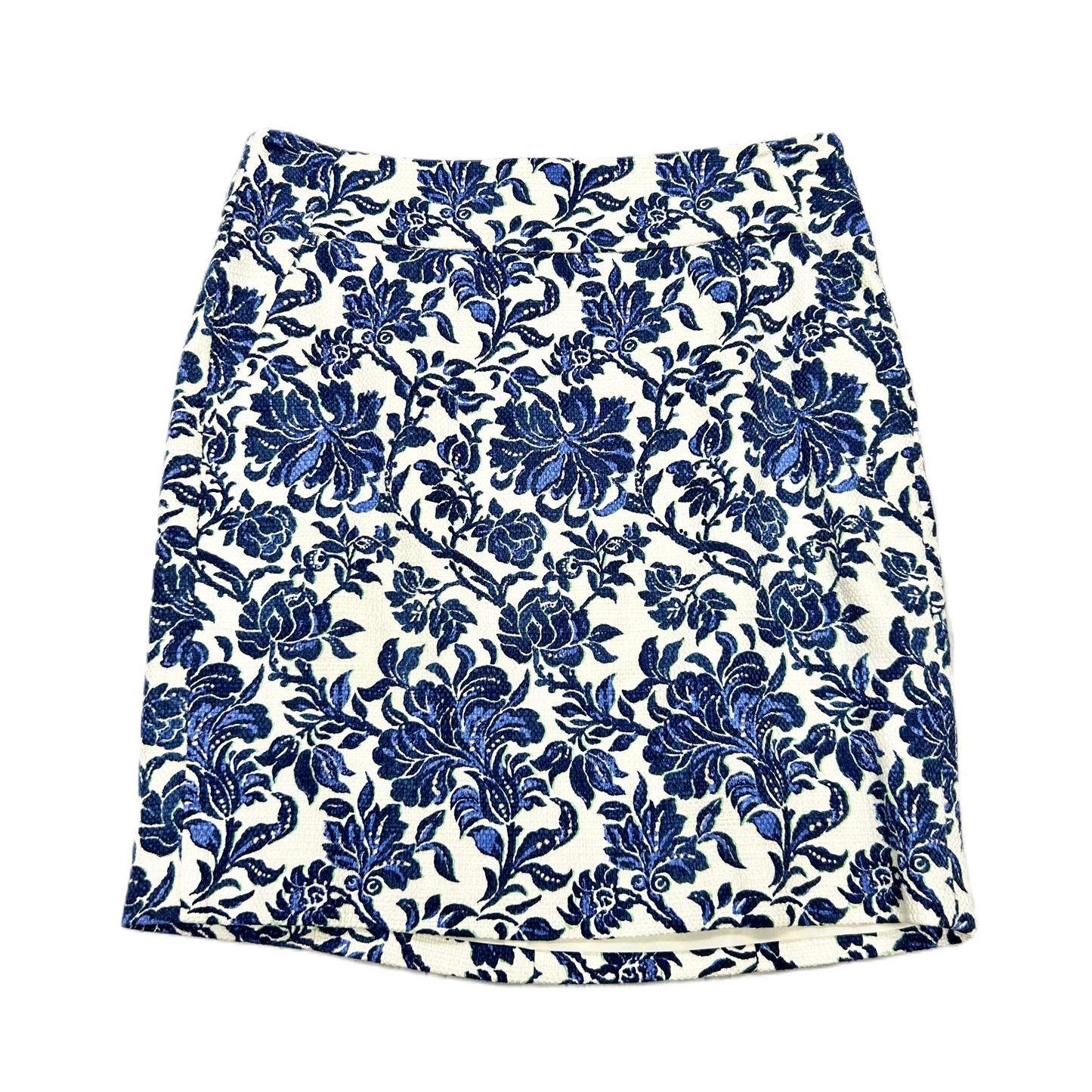 Blue & White Skirt Mini & Short By Ann Taylor, Size: 0