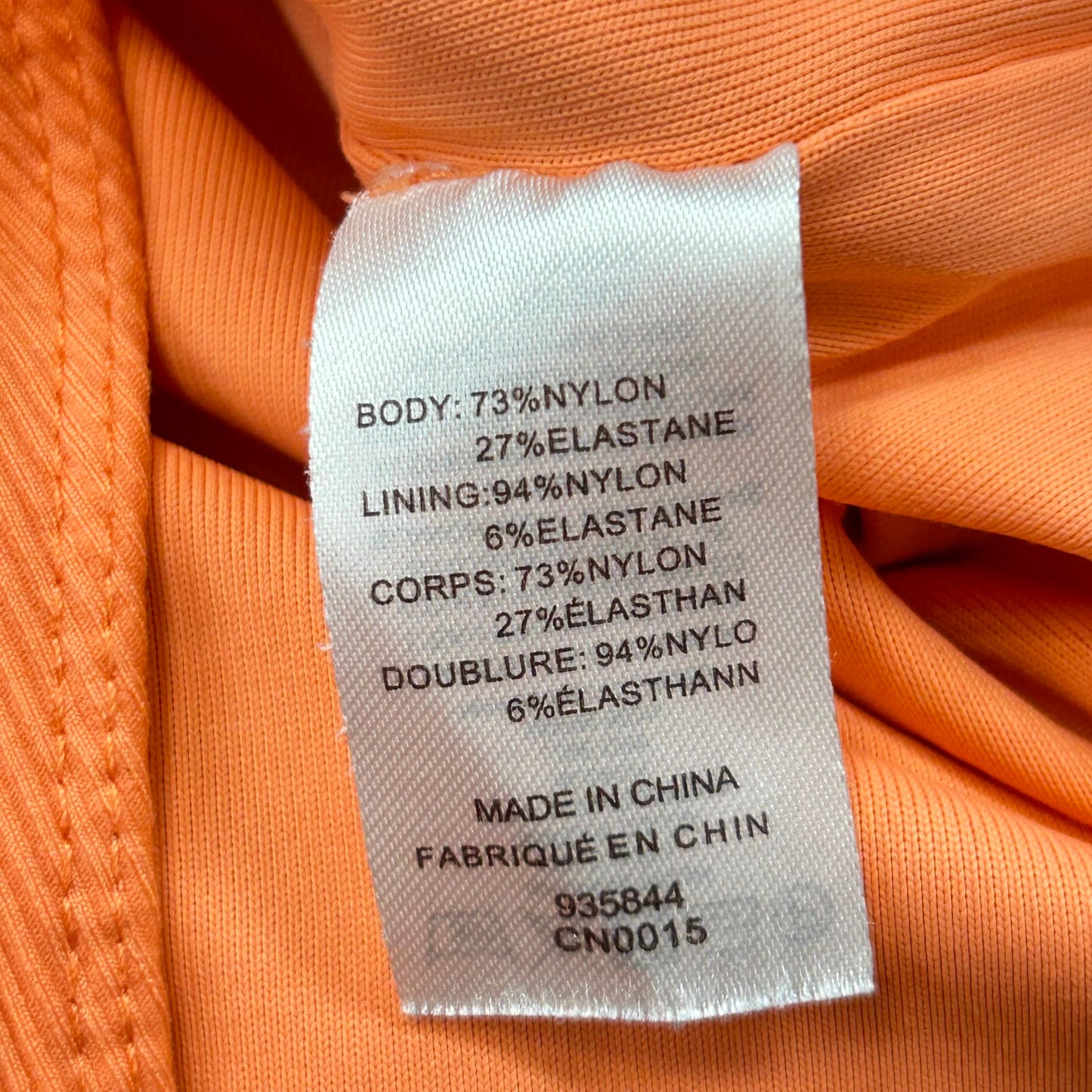 Orange Bodysuit By House Of Harlow, Size: S