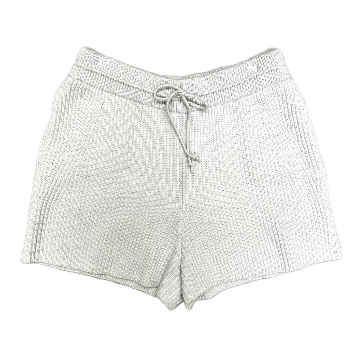 Shorts Designer By Helmut Lang In Grey, Size: L