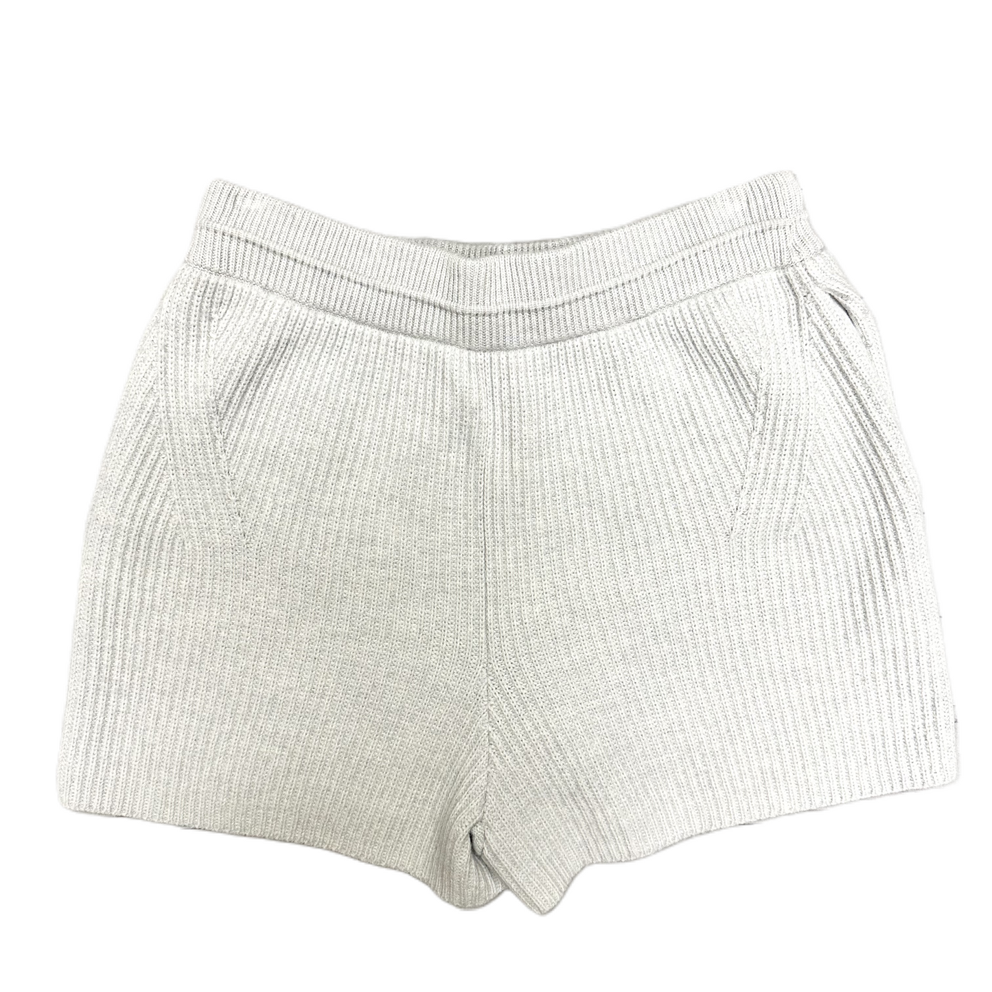 Shorts Designer By Helmut Lang In Grey, Size: L