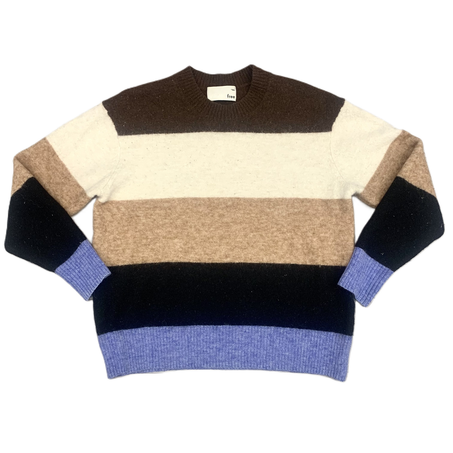 Sweater By Wilfred In Brown & Cream, Size: Xs