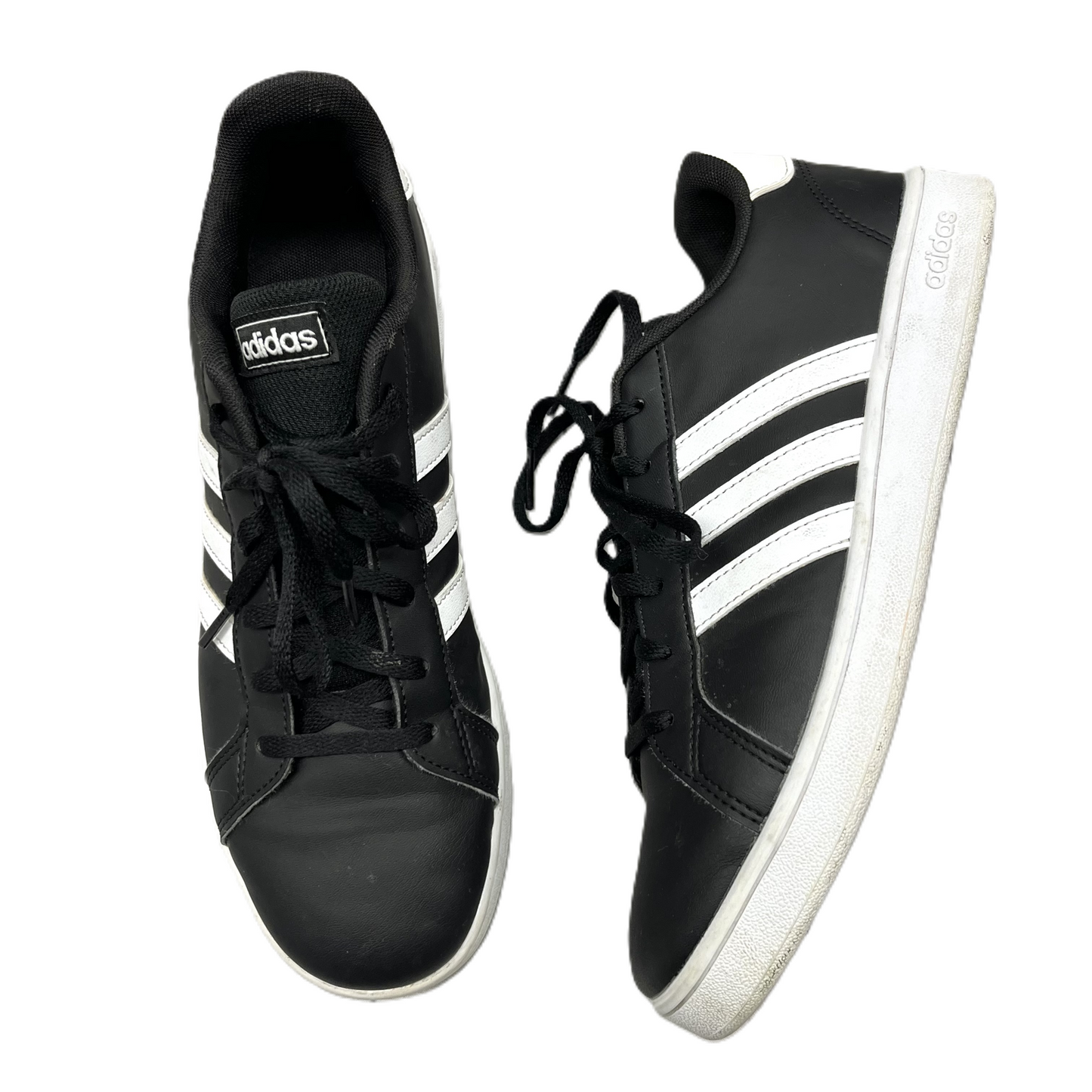 Shoes Sneakers By Adidas In Black & White, Size: 7