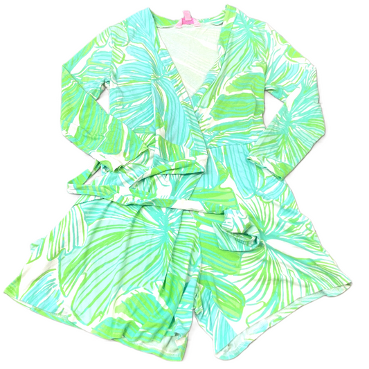 Green Romper By Lilly Pulitzer, Size: Xs