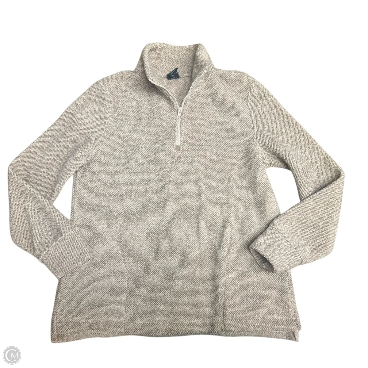 Jacket Fleece By Balange Collection In Tan, Size: S