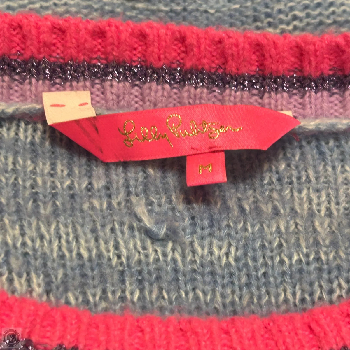 Sweater Designer By Lilly Pulitzer In Blue, Size: M