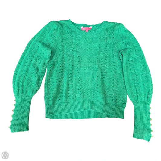 Sweatshirt Designer By Lilly Pulitzer In Green, Size: S