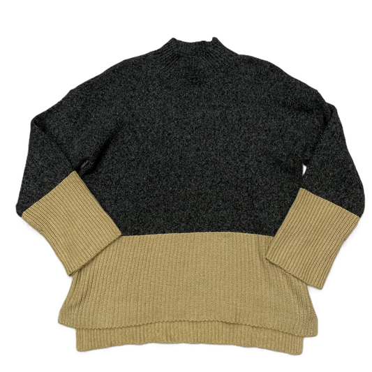 Grey & Tan Sweater By Michael By Michael Kors, Size: L