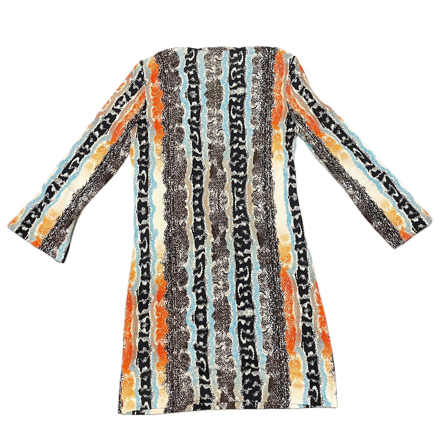 Snakeskin Print Dress Designer By Diane Von Furstenberg, Size: M