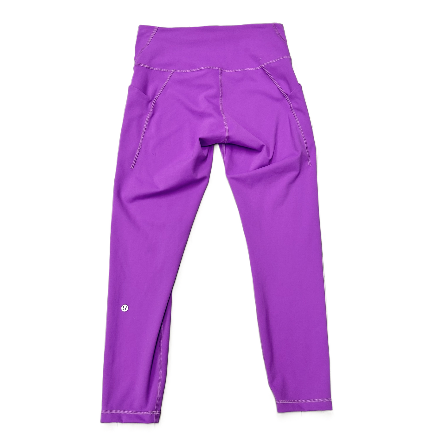 Purple Athletic Capris By Lululemon, Size: 10