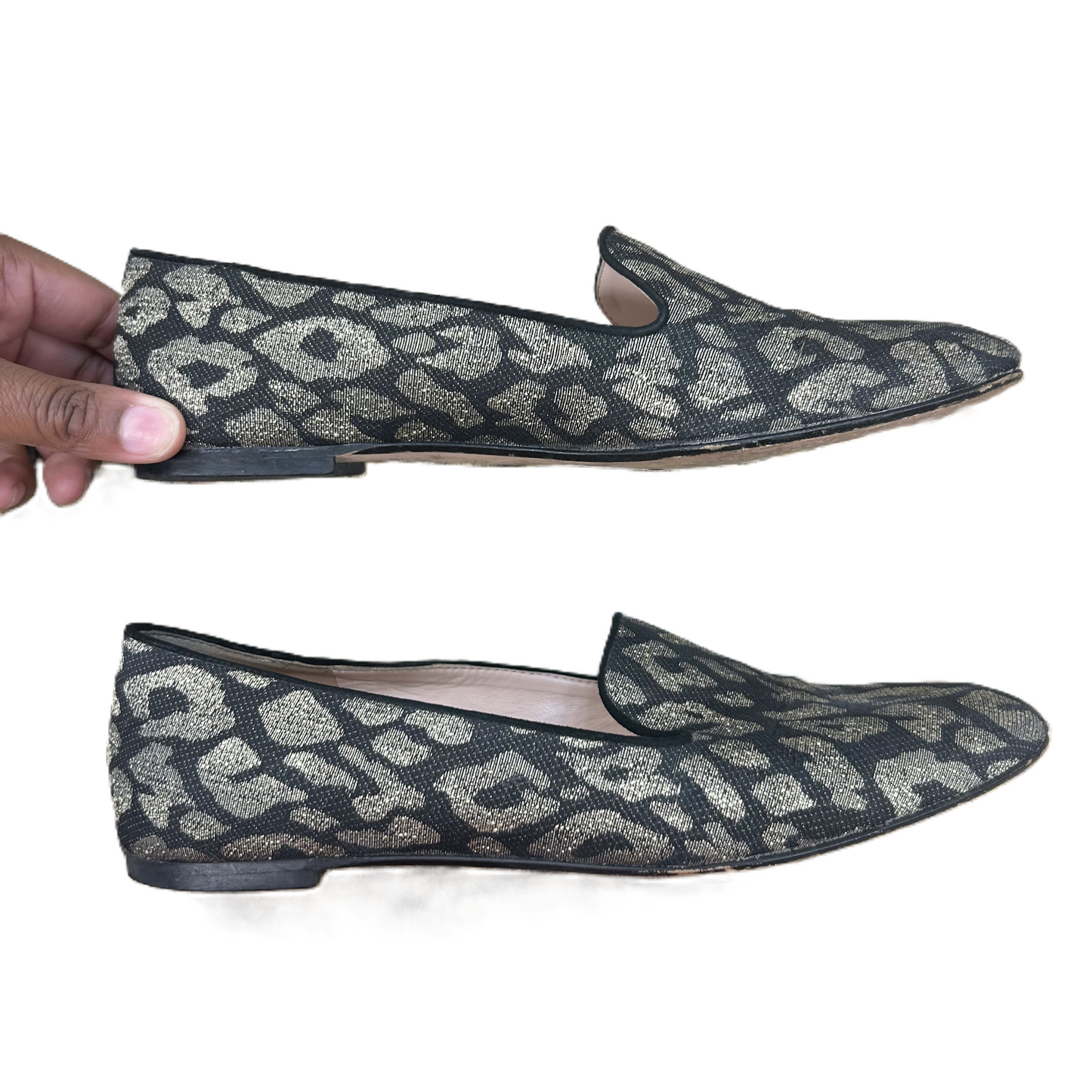 Leopard Print Shoes Flats By J. Crew, Size: 7
