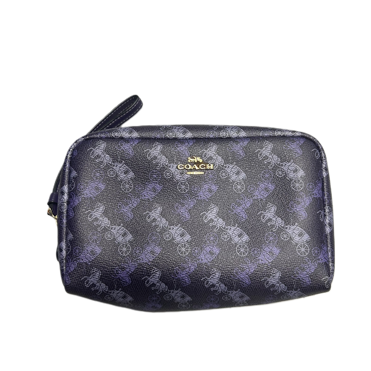 Makeup Bag Designer By Coach, Size: Large