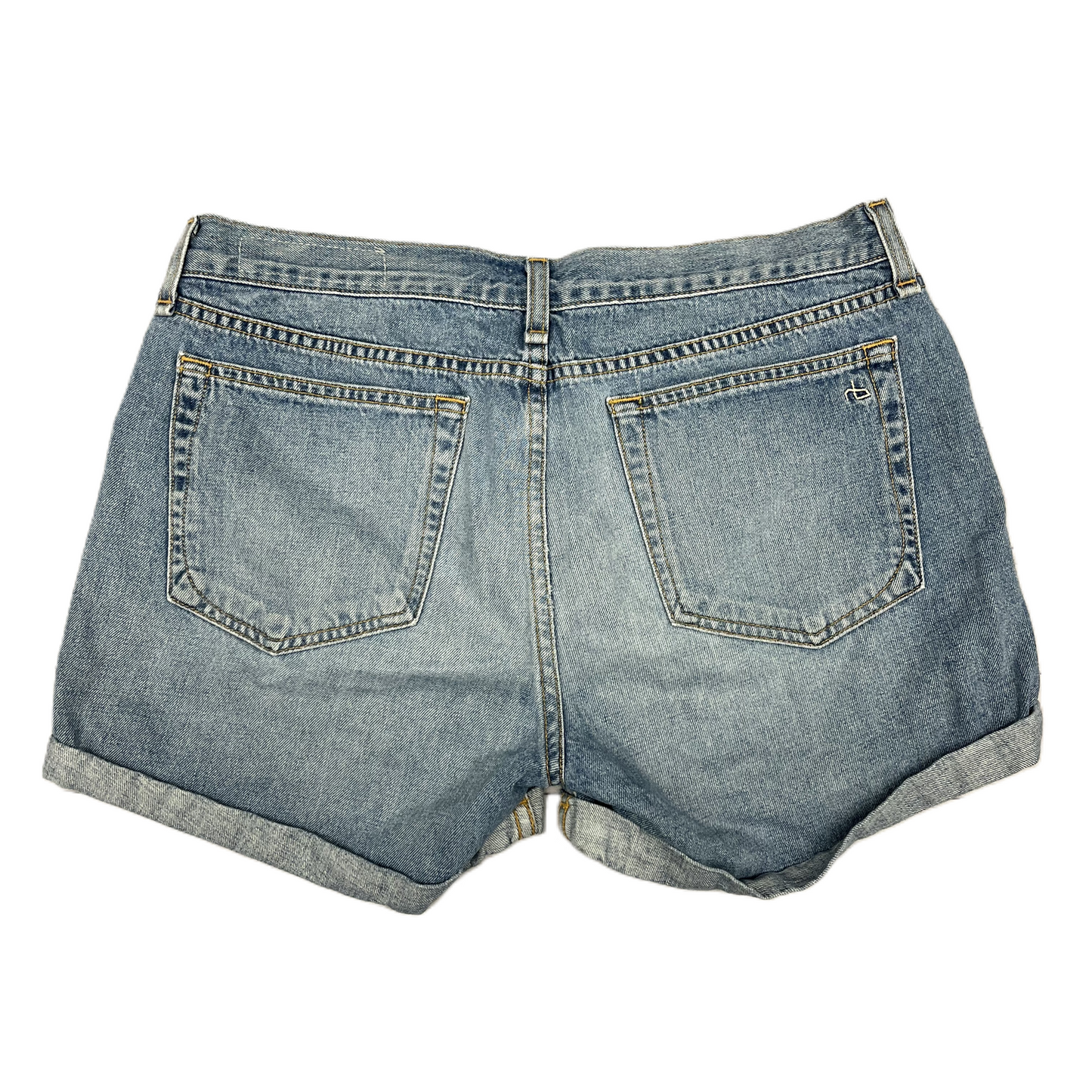 Blue Denim Shorts Designer By Rag & Bones Jeans, Size: 4