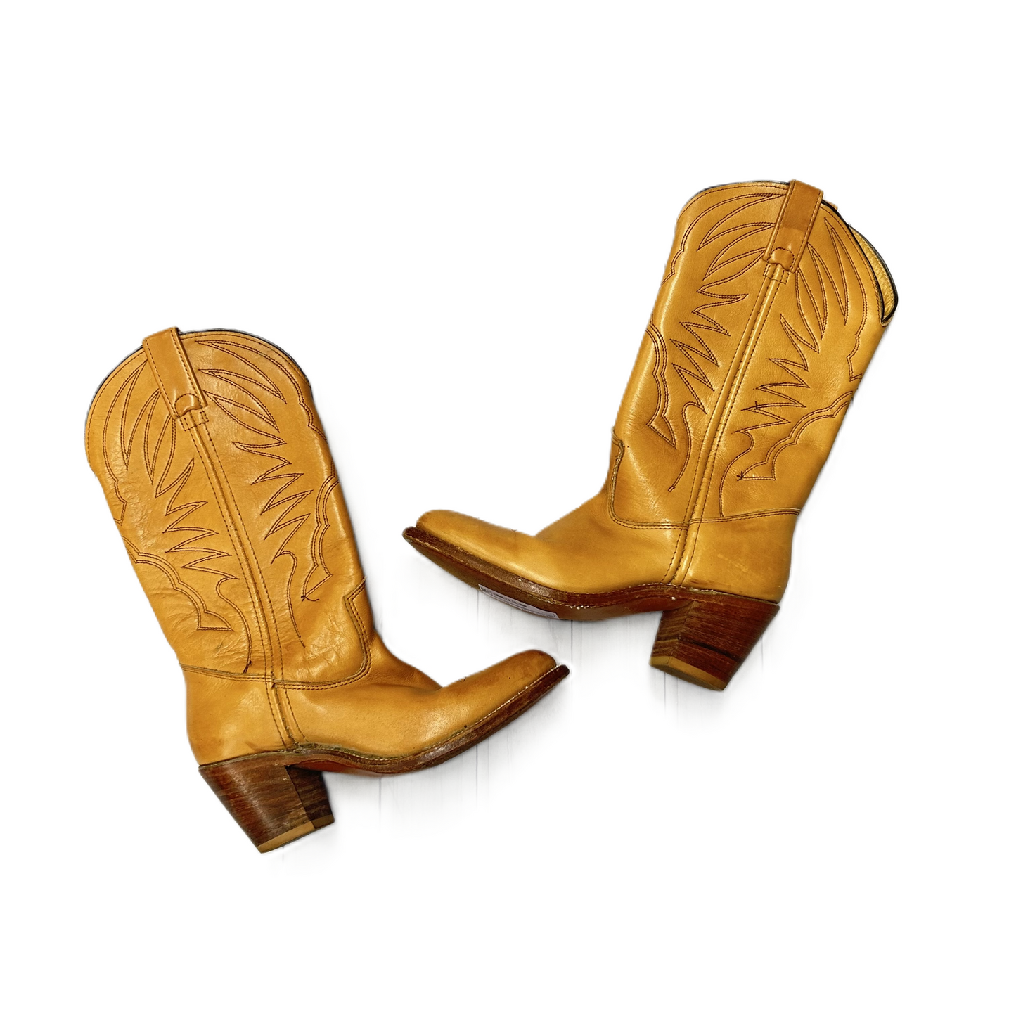 Tan Boots Western By Double H, Size: 7